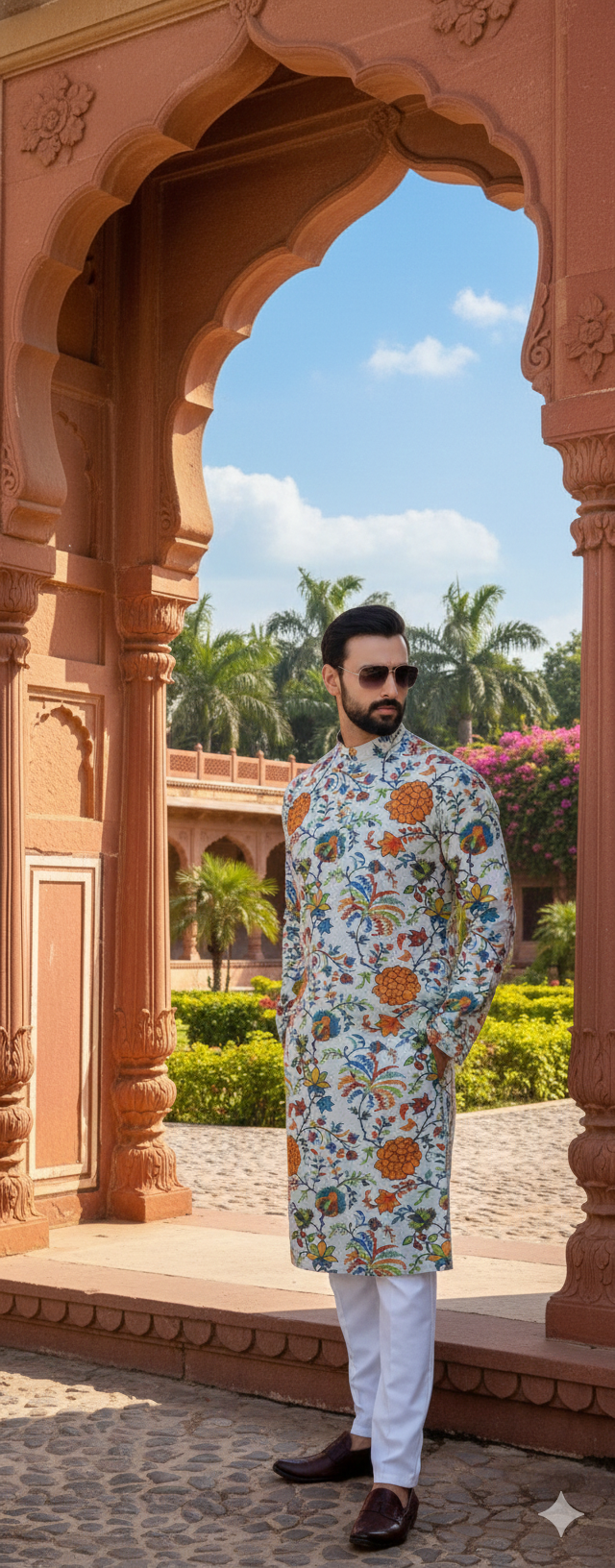 FLORAL PRINTED KURTA