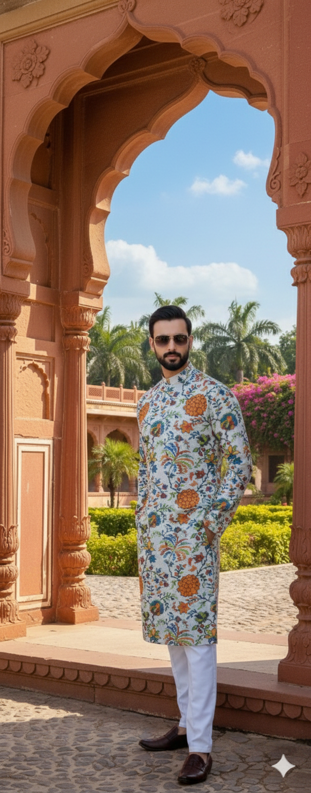 FLORAL PRINTED KURTA