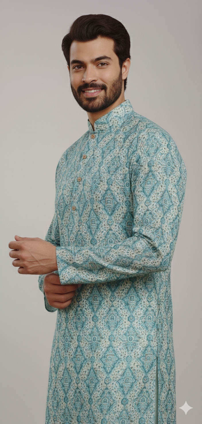 MINT GREEN KURTA