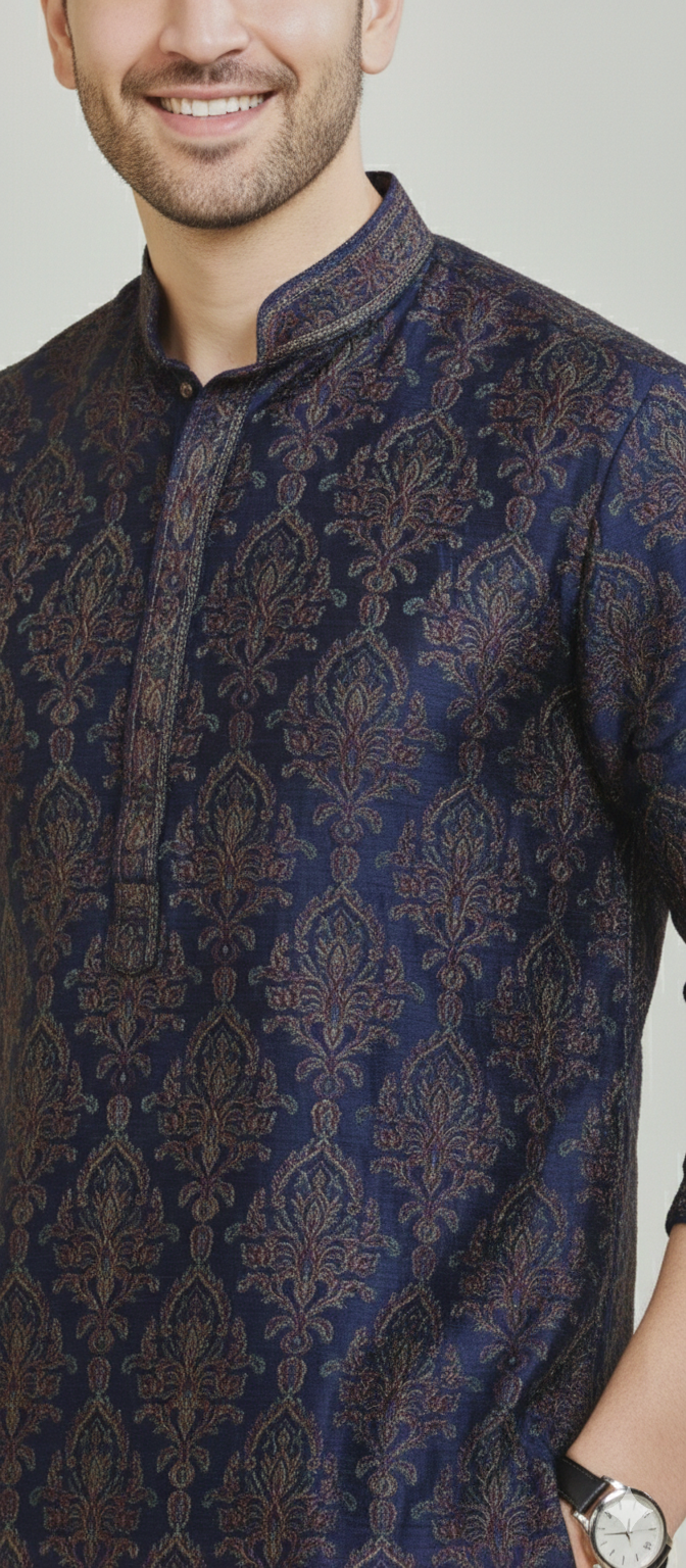 DEEP BLUE KURTA
