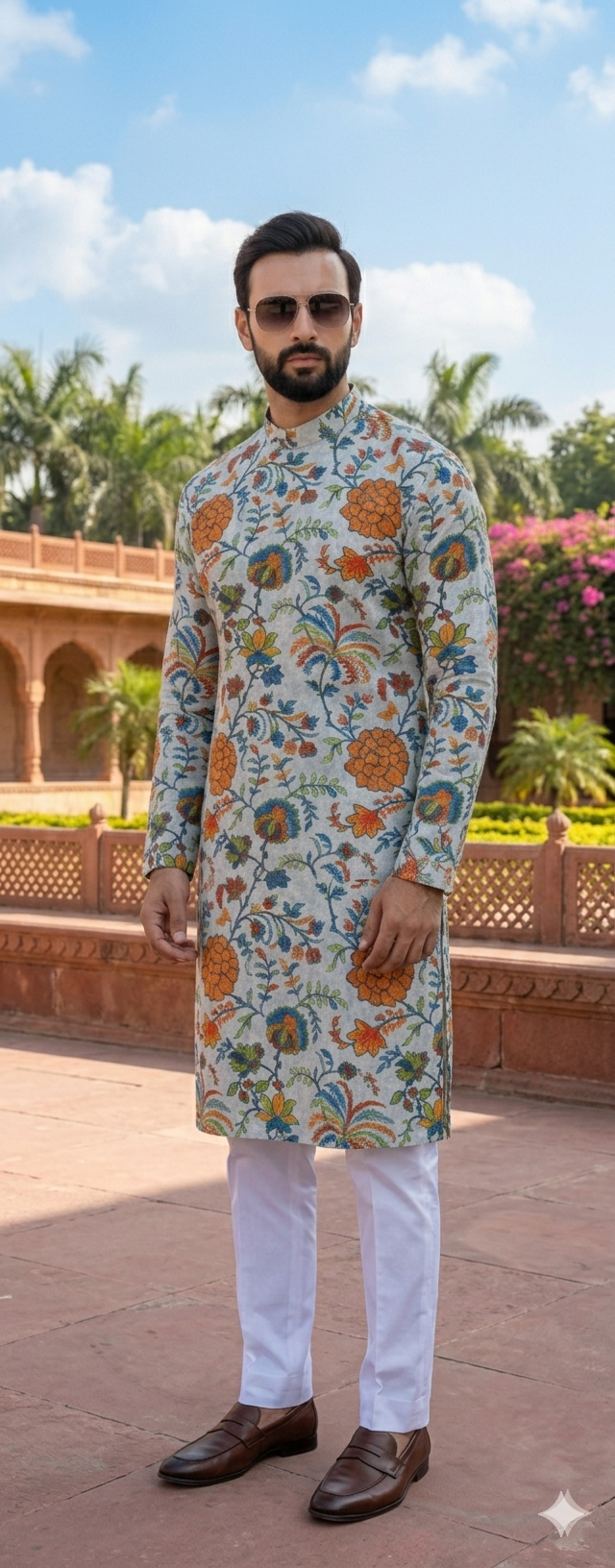 FLORAL PRINTED KURTA