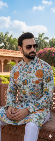 FLORAL PRINTED KURTA